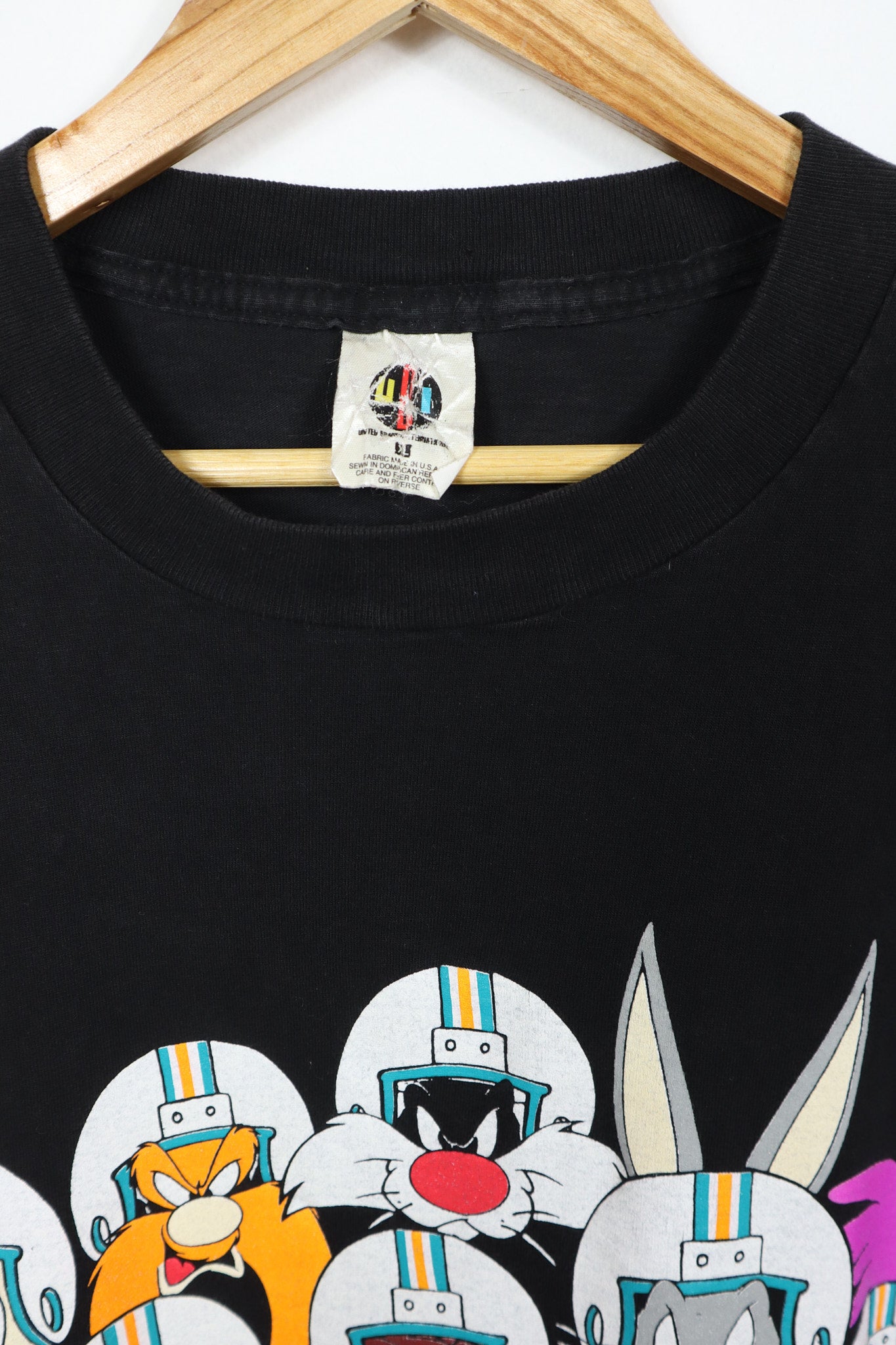 Vintage Looney Tunes Miami Dolphins Tee