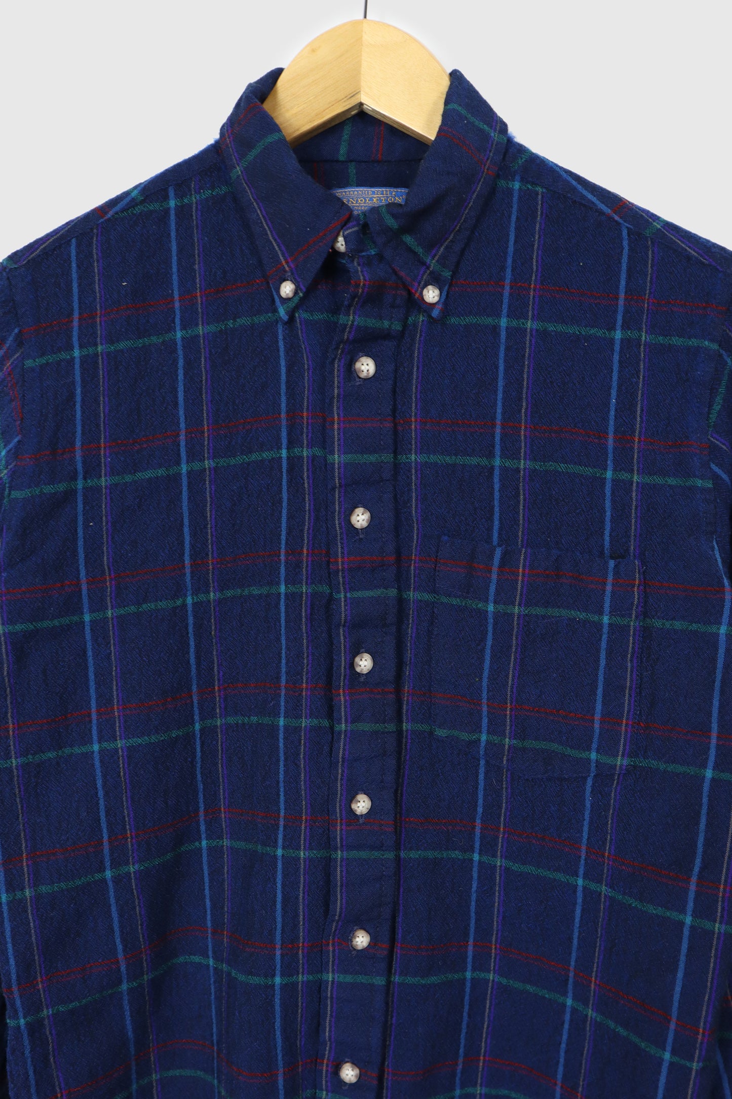 Vintage Pendleton Wool Button-Down Shirt