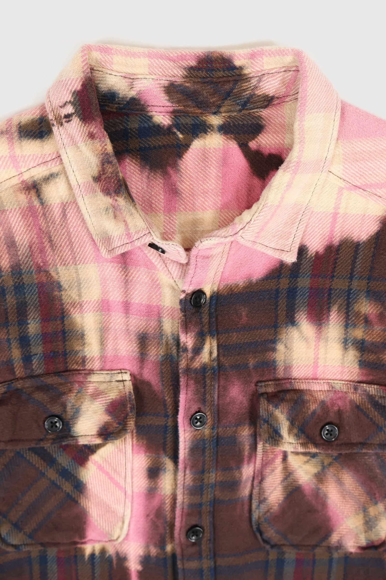 Bleached Heavyweight Button Down Shirt Image 2