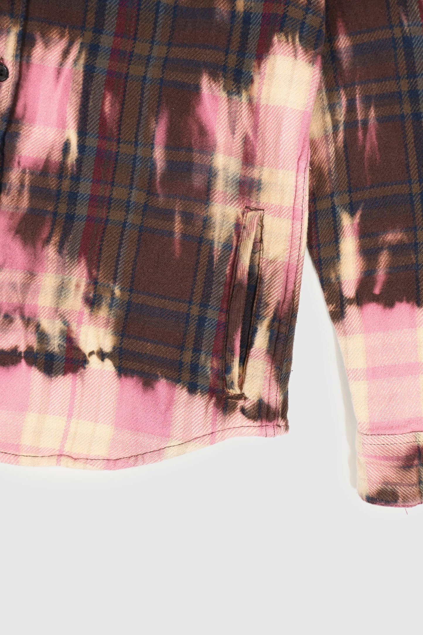 Bleached Heavyweight Button Down Shirt Image 3