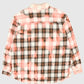 Bleached Flannel Button Down Shirt Image 4