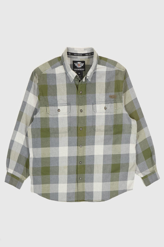 Y2K Harley-Davidson Button Down Shirt Image 0