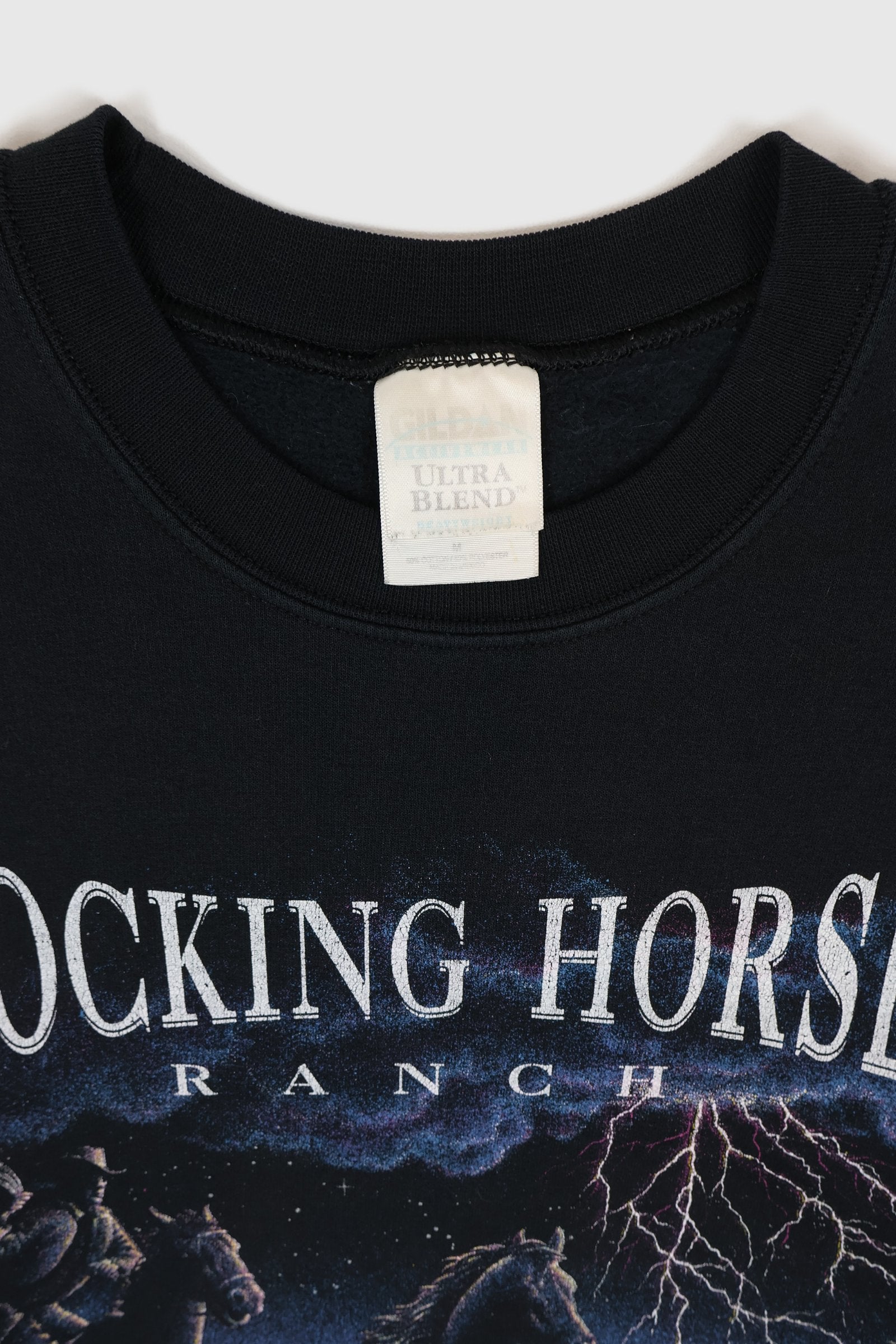 Vintage Rocking Horse Ranch Crewneck Image 2