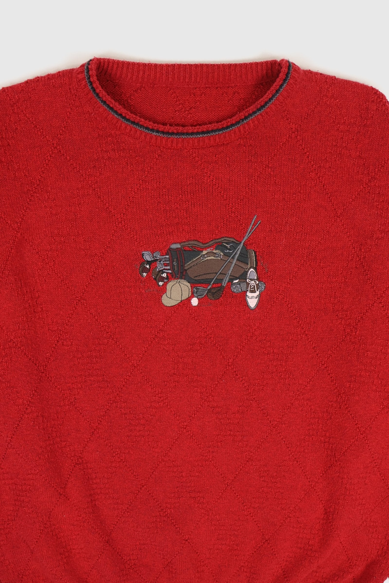 Vintage Golf Bag Sweater Image 1