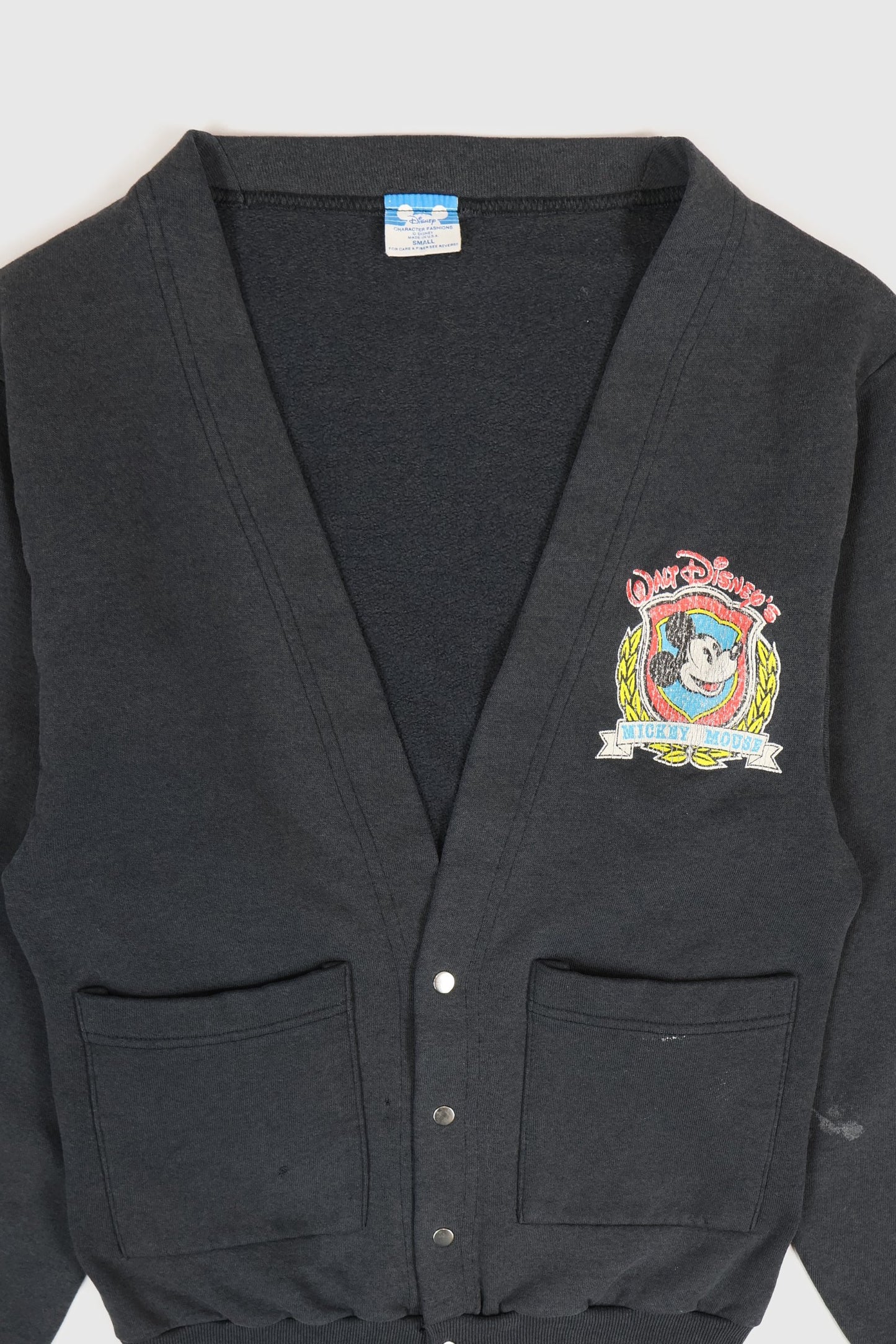 Vintage Walt Disney Mickey Mouse Cardigan Image 1