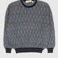 Vintage Geometric Pattern Sweater Image 0