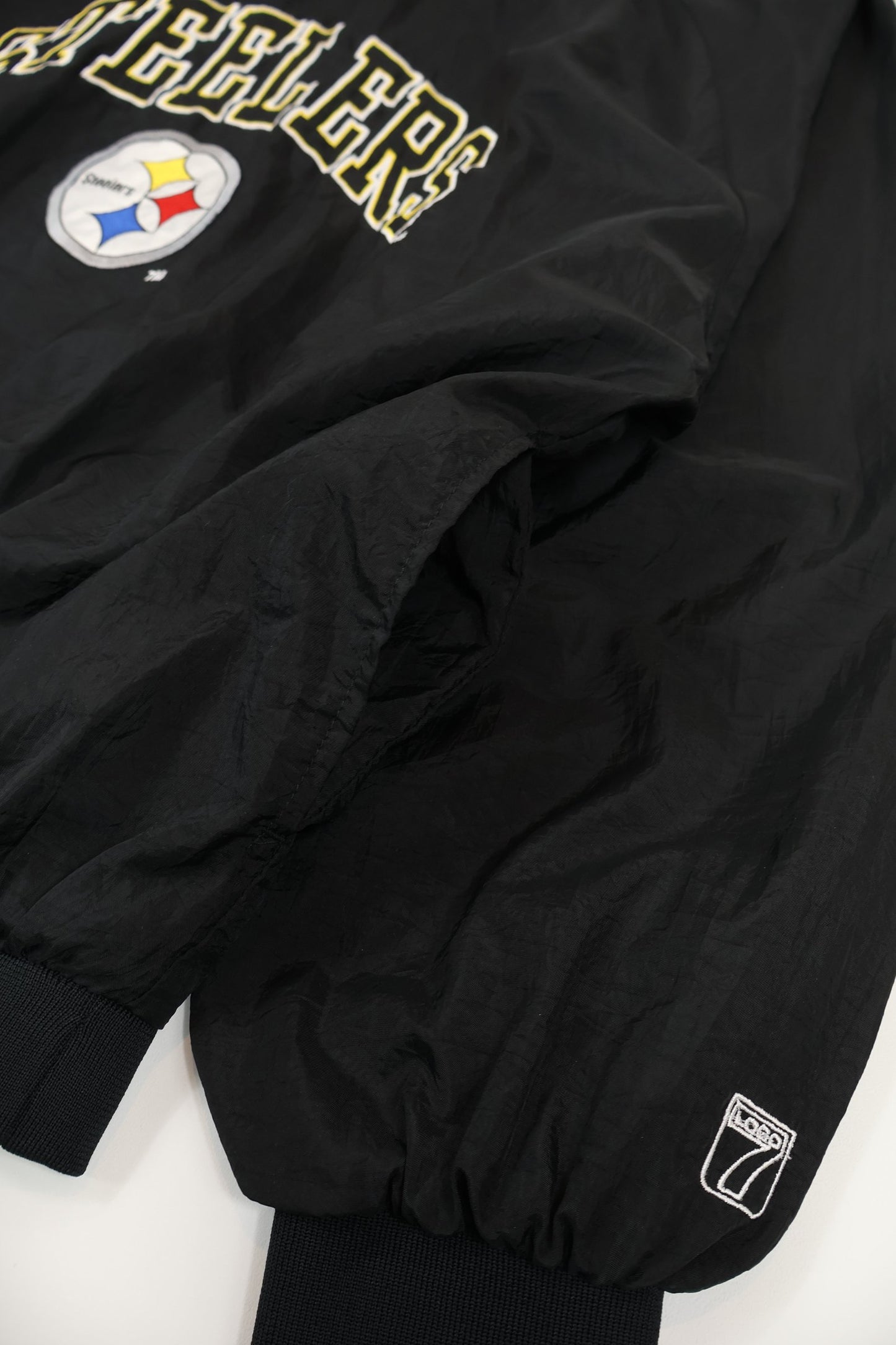 Vintage Pittsburgh Steelers Windbreaker Jacket Image 3