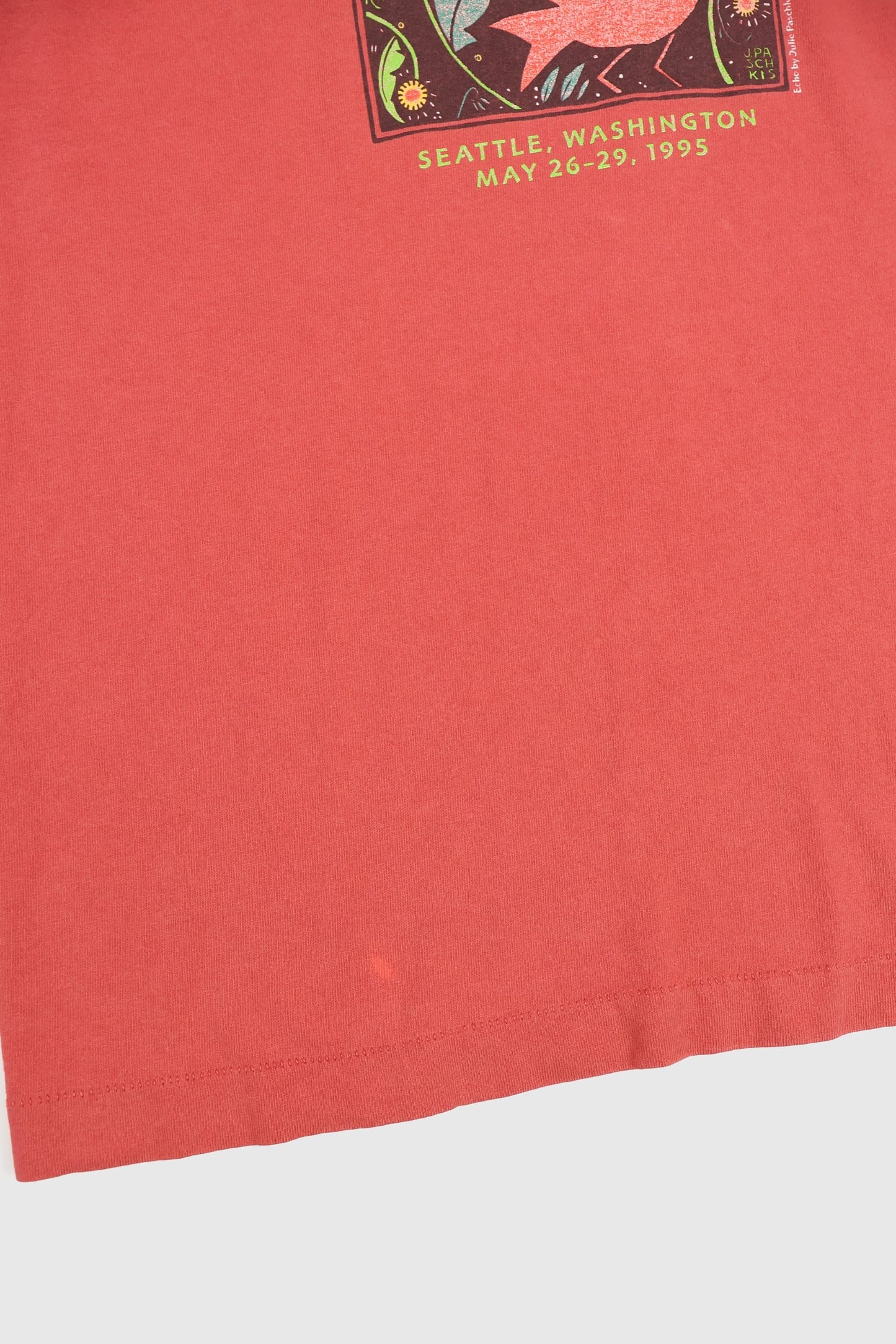 Vintage Northwest Folklife Festival 1995 Tee Image 3