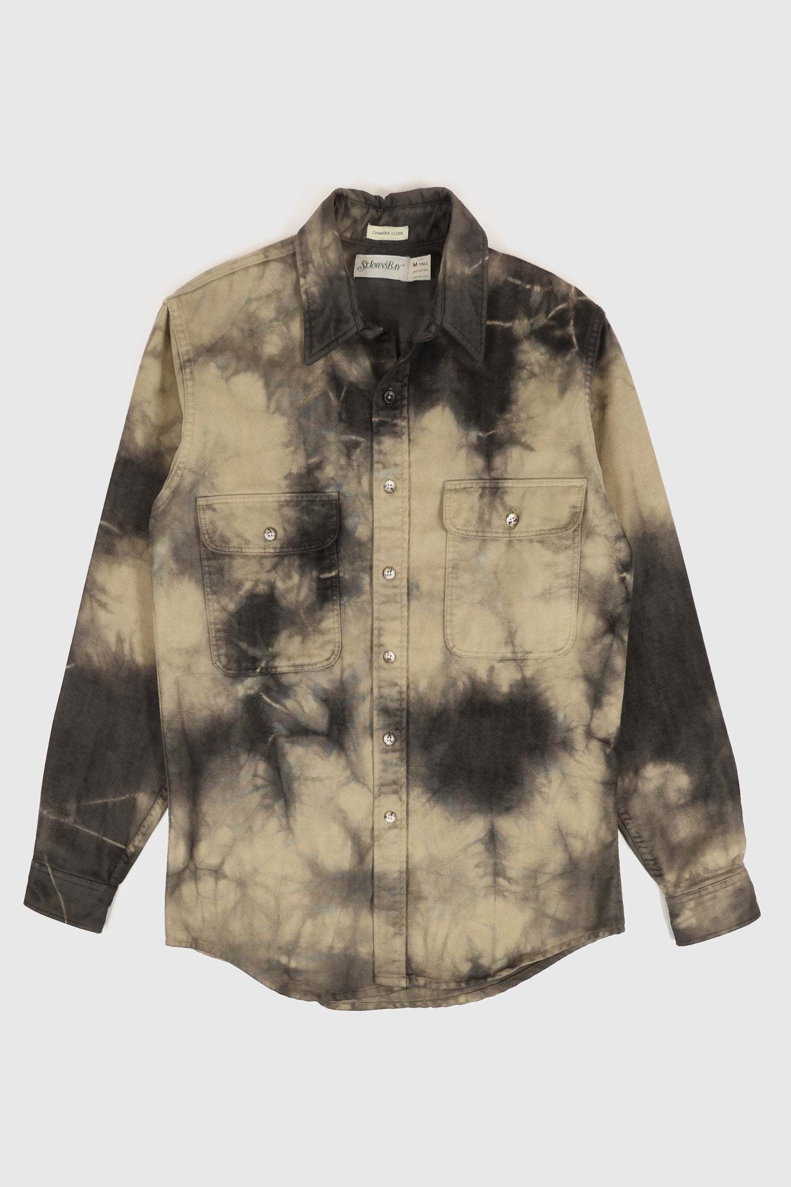 Reworked Dyed Button Down Shirt Image 1