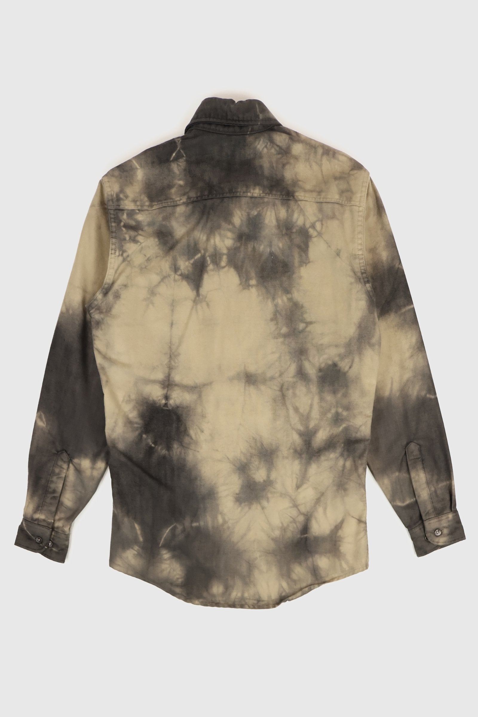 Reworked Dyed Button Down Shirt Image 0