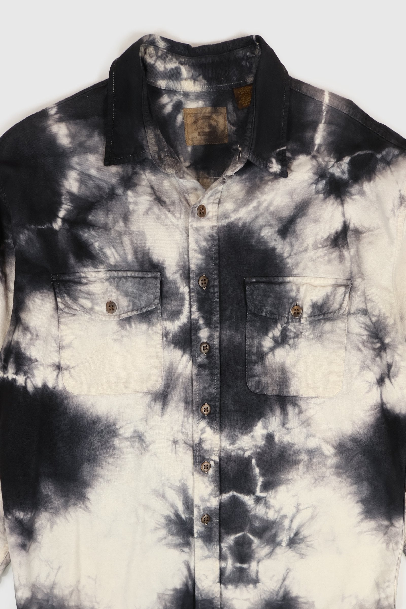 Reworked Dyed Button Down Shirt Image 2