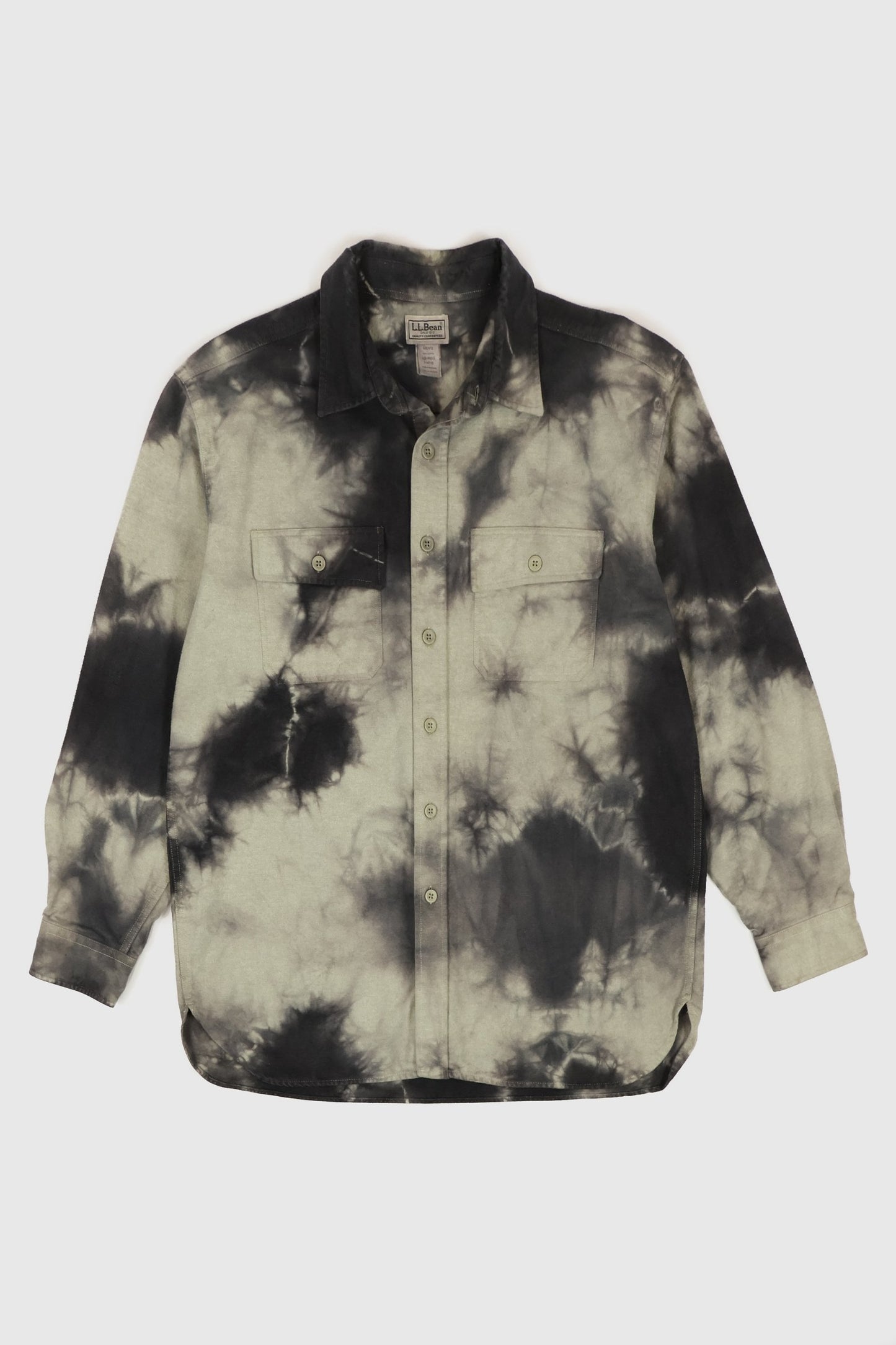 Reworked L.L. Bean Dyed Button Down Shirt Image 0