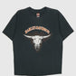 Vintage Y2K Harley-Davidson Cattle Skull Texas Tee Image 0
