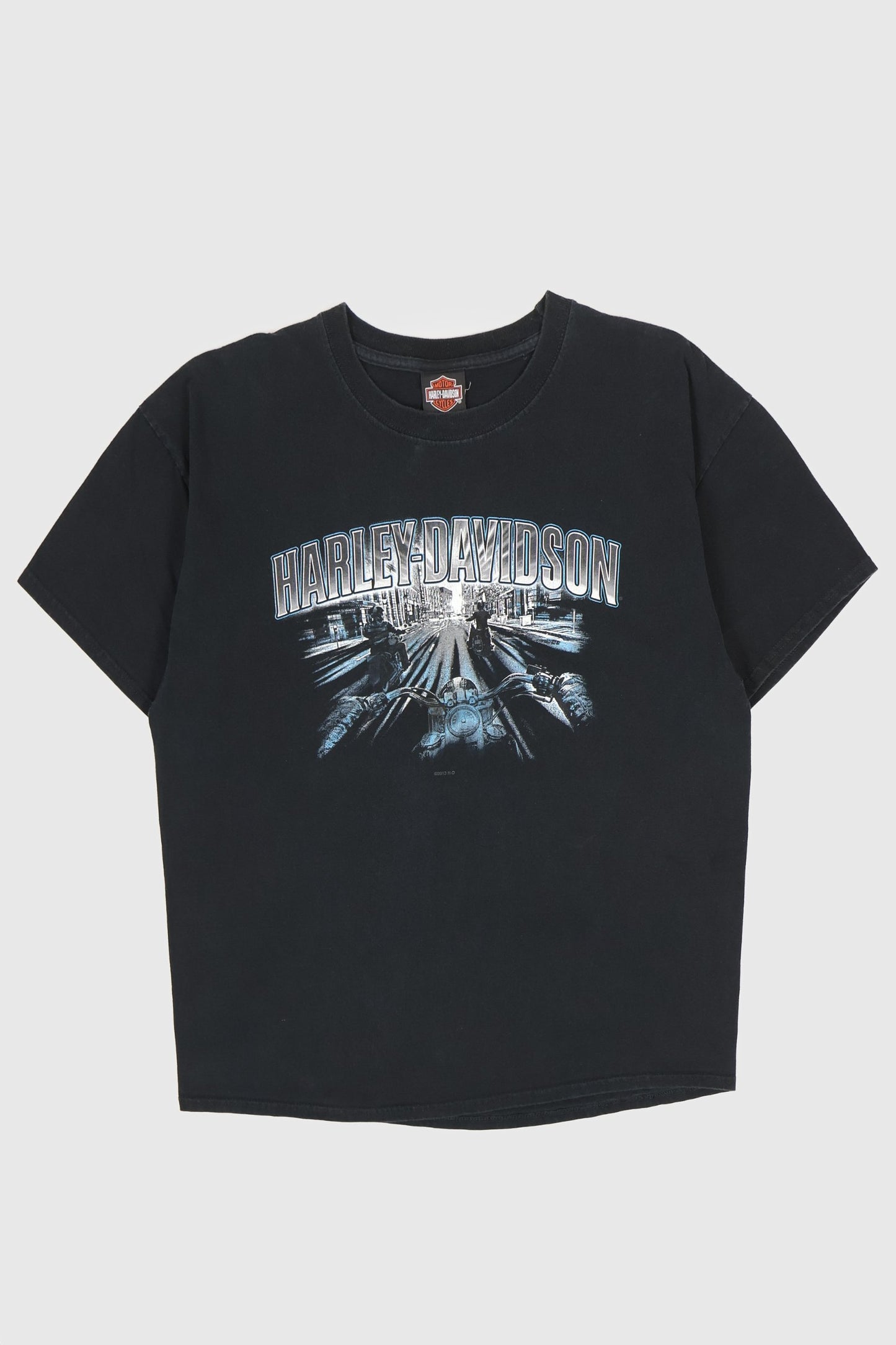 Vintage Y2K Harley-Davidson Qatar Airbase Tee Image 0