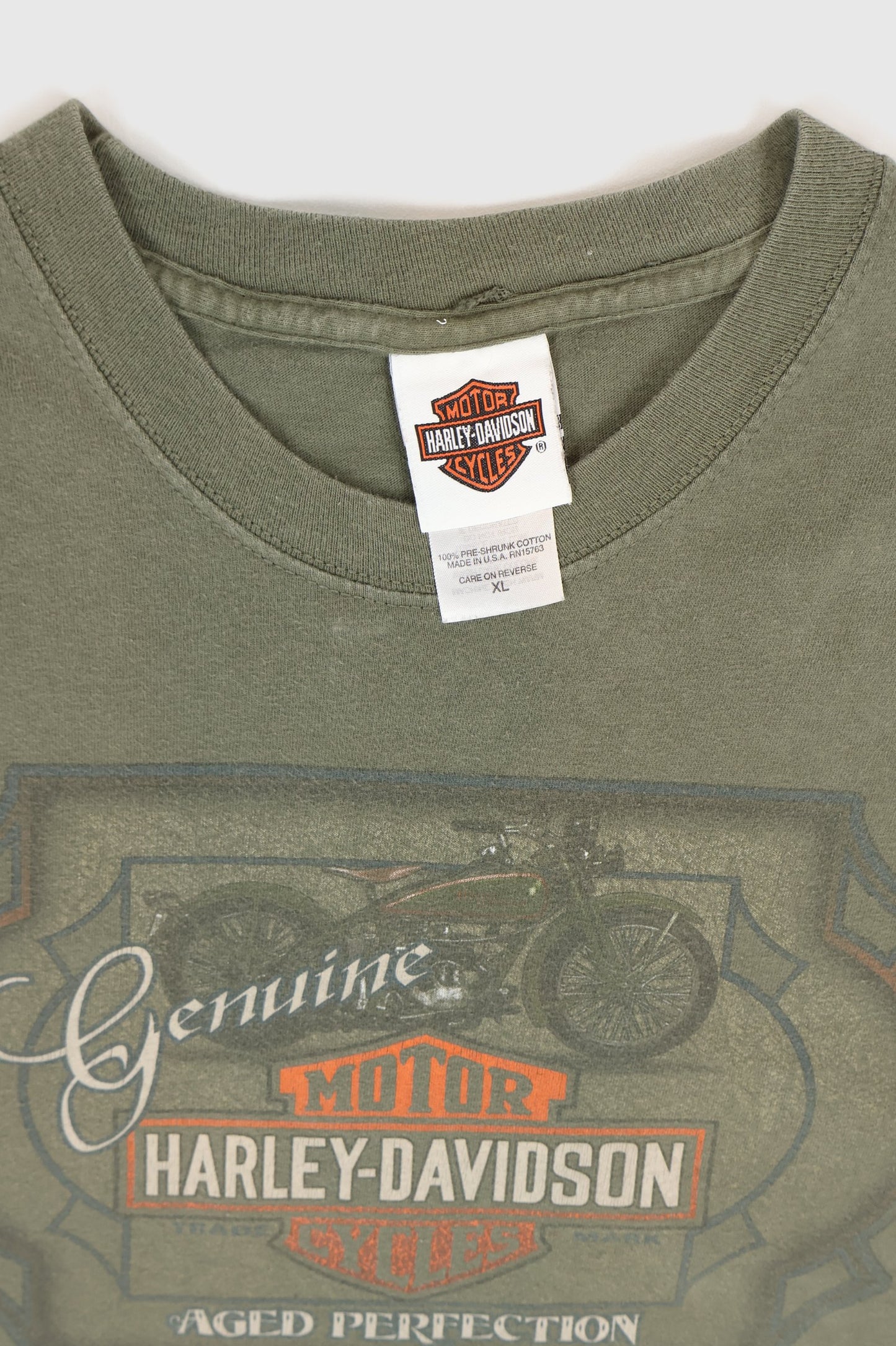 Vintage Y2K Harley-Davidson Bedford Texas Tee Image 3