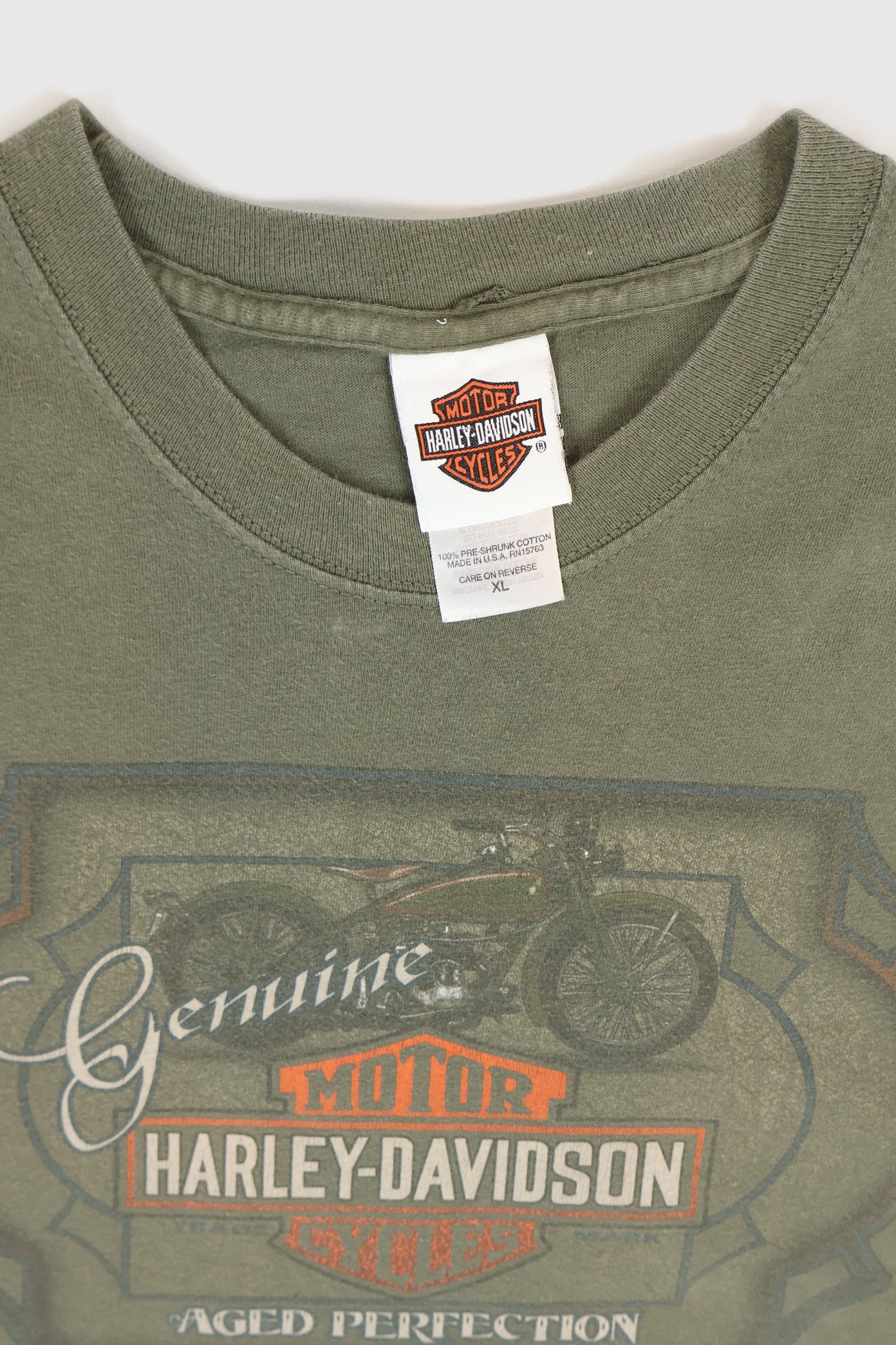 Vintage Y2K Harley-Davidson Bedford Texas Tee Image 3