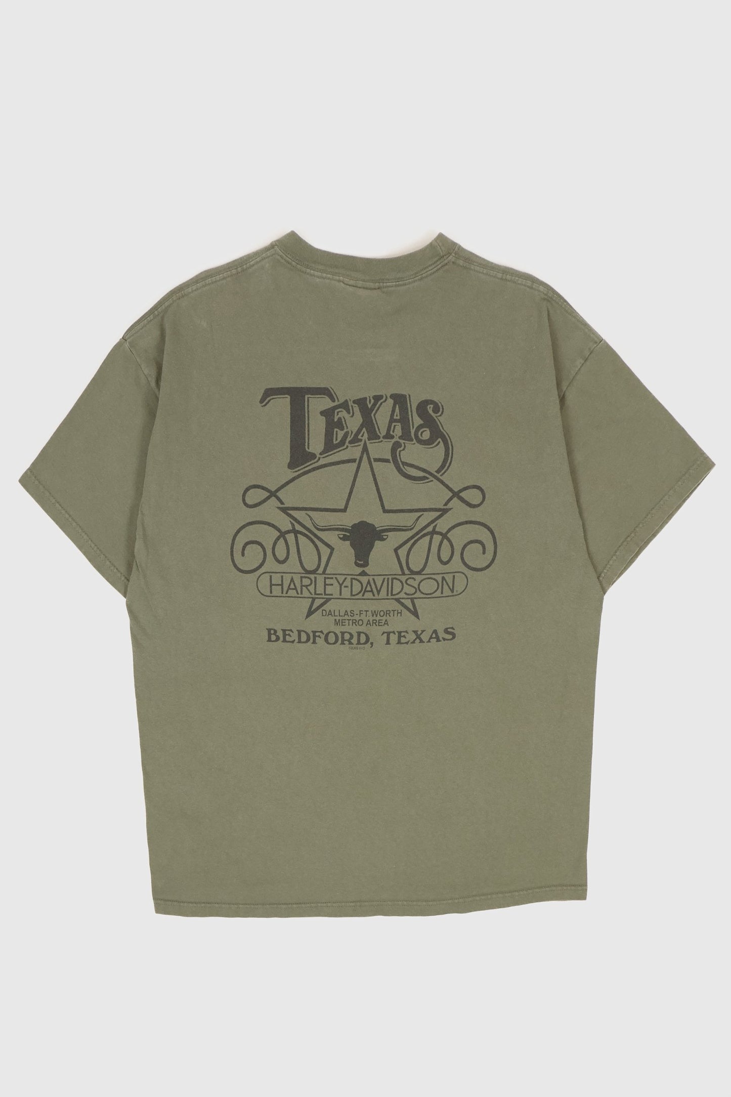 Vintage Y2K Harley-Davidson Bedford Texas Tee Image 1