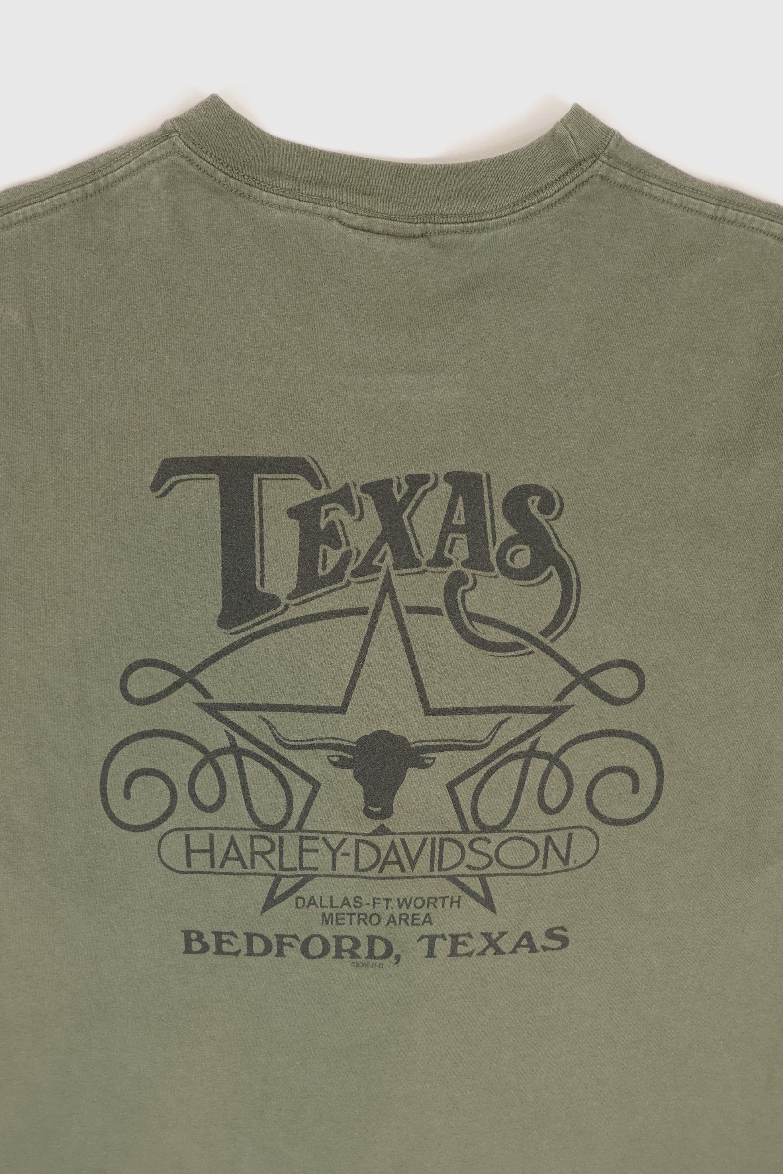 Vintage Y2K Harley-Davidson Bedford Texas Tee Image 4