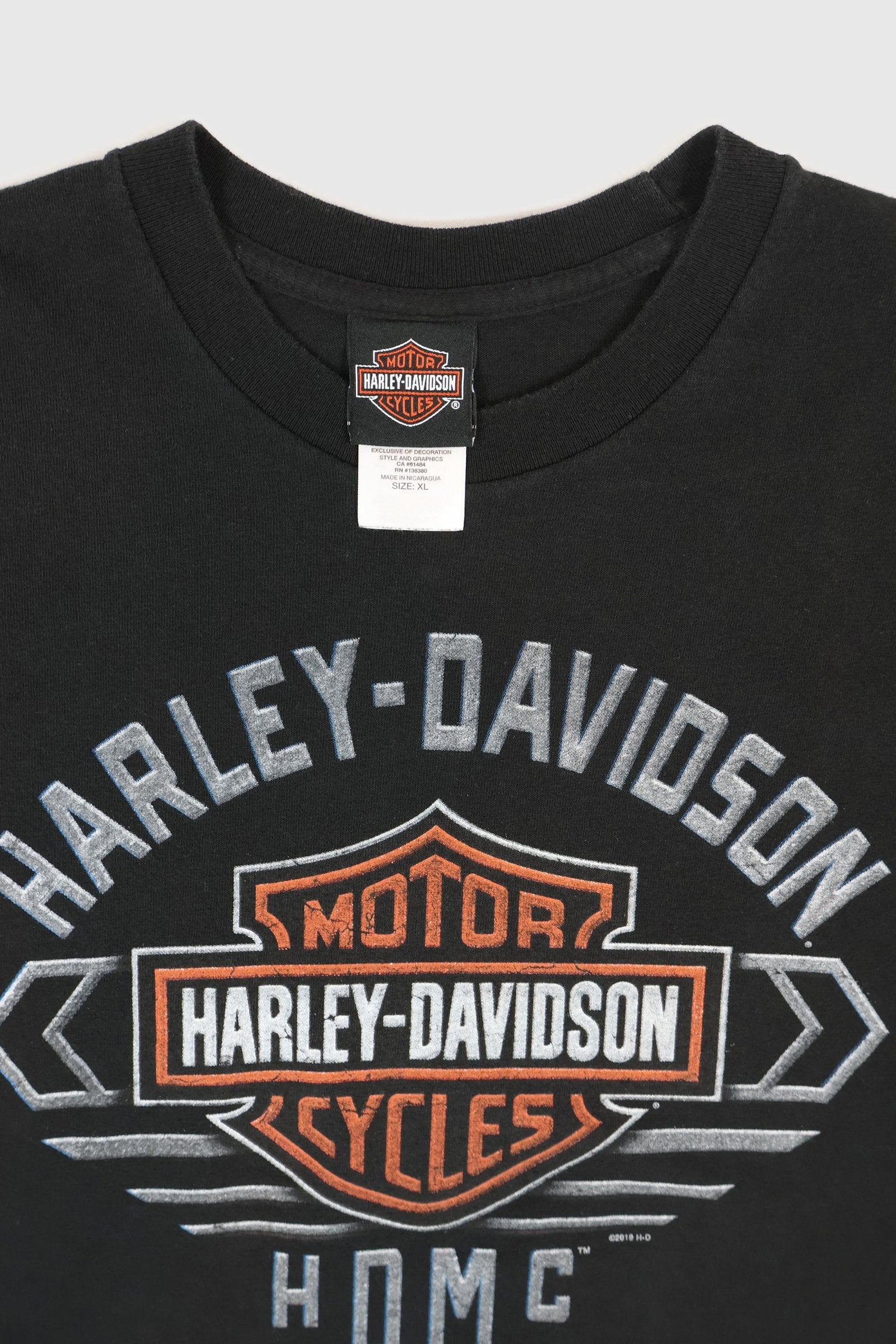 Vintage Y2K Harley-Davidson Burleson Texas Tee Image 3