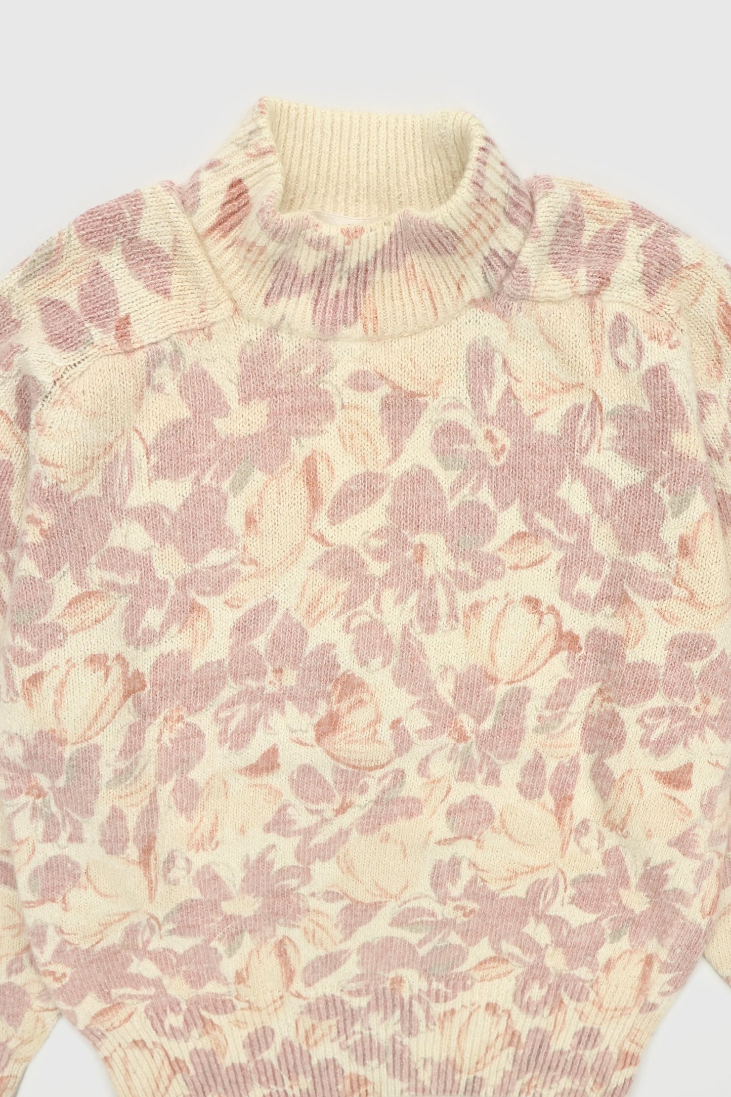 Vintage Floral Sweater Image 2