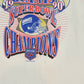 Vintage New York Giants Super Bowl Champions 1990 Tee Image 4