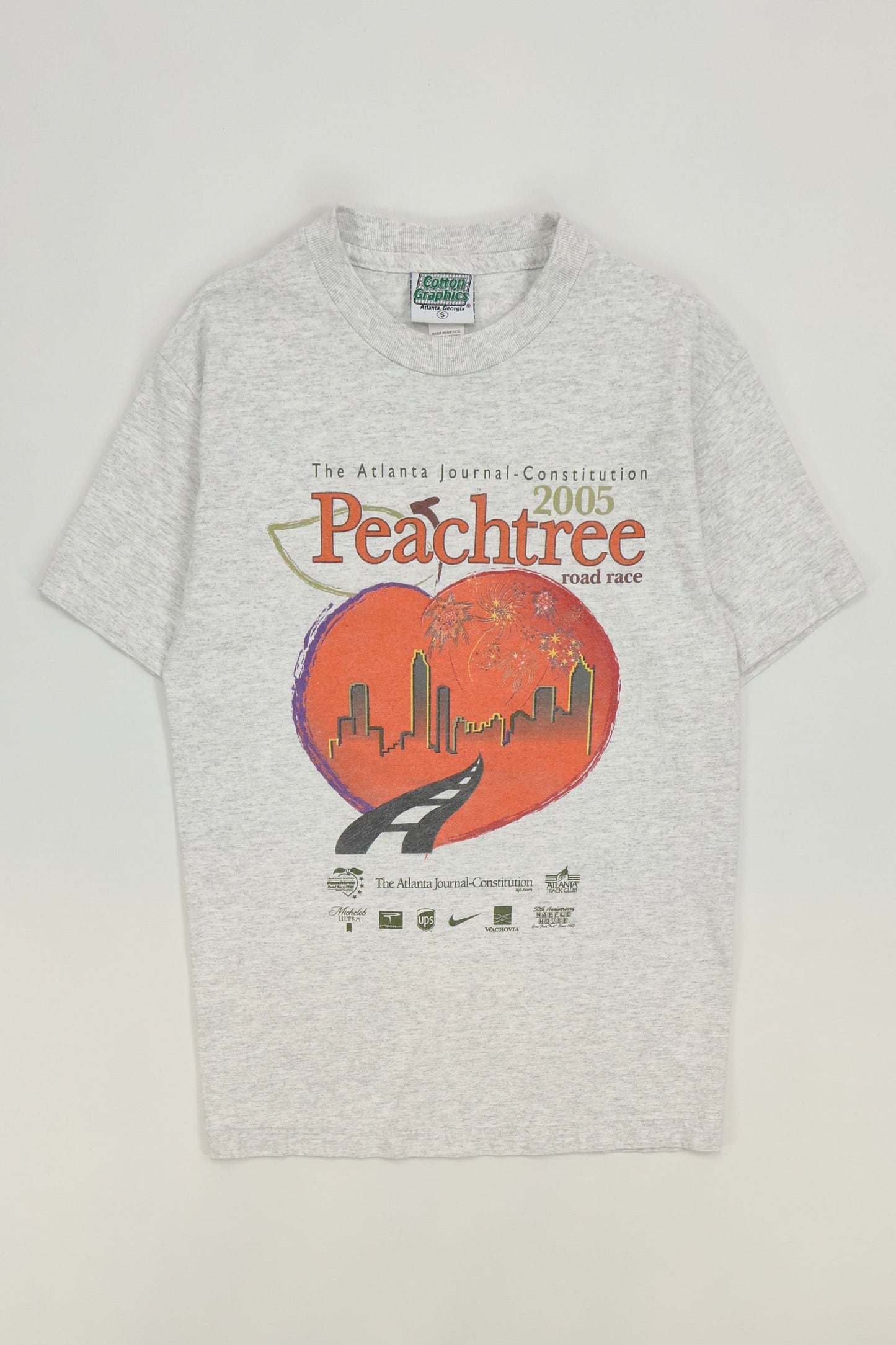 Vintage Peachtree Road Race 2005 Tee Image 0