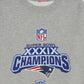 Vintage New England Patriots Super Bowl XXXIX Champions Crewneck Image 1