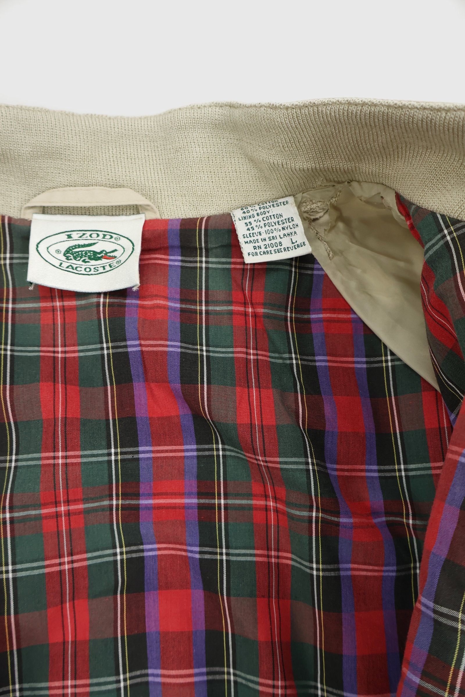 Vintage Lacoste Full Zip Jacket Image 3