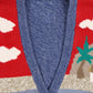 Vintage Beach Pattern Cardigan Sweater Vest Image 3