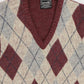 Vintage Argyle Sweater Vest Image 2