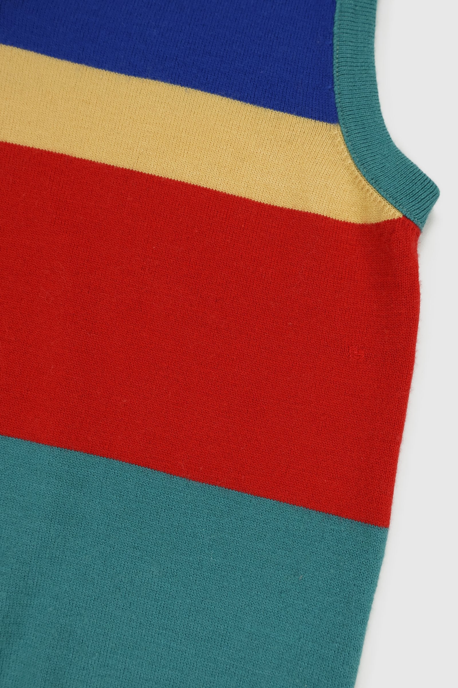 Vintage Striped Sweater Vest Image 4