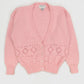 Vintage Pink Cardigan Sweater Image 0