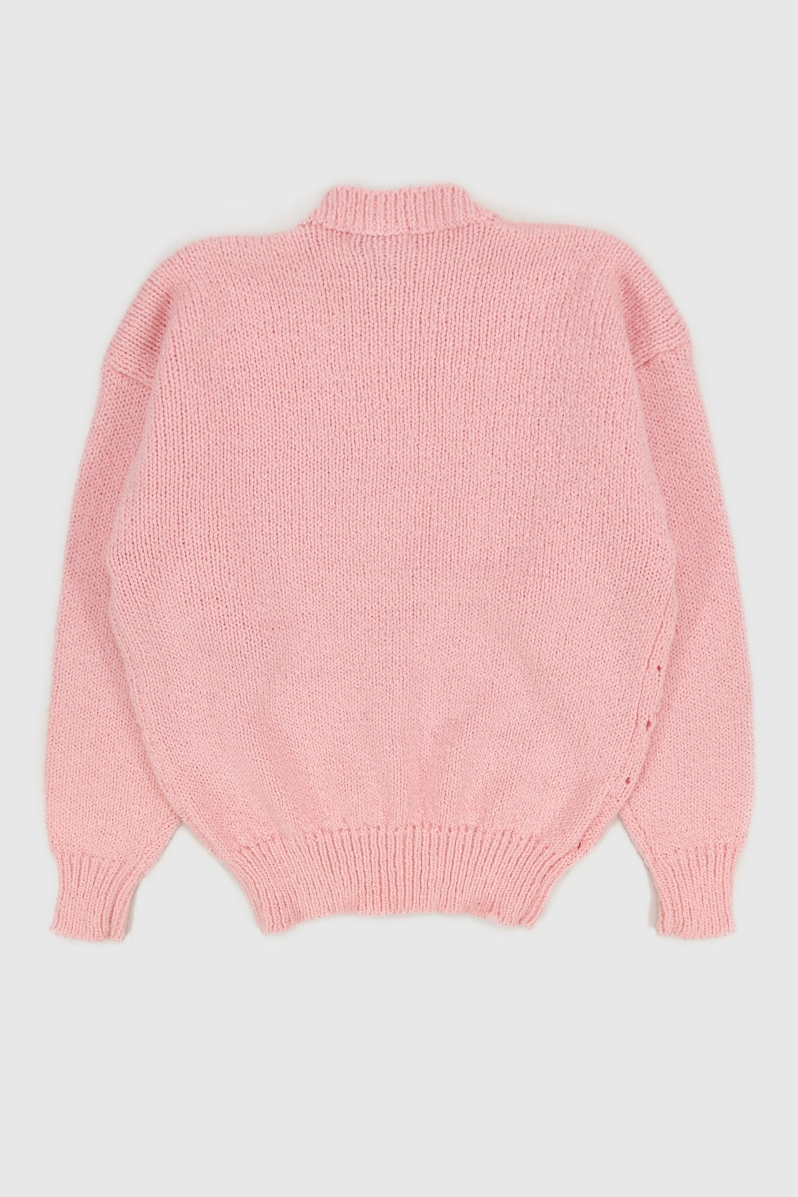 Vintage Pink Cardigan Sweater Image 1