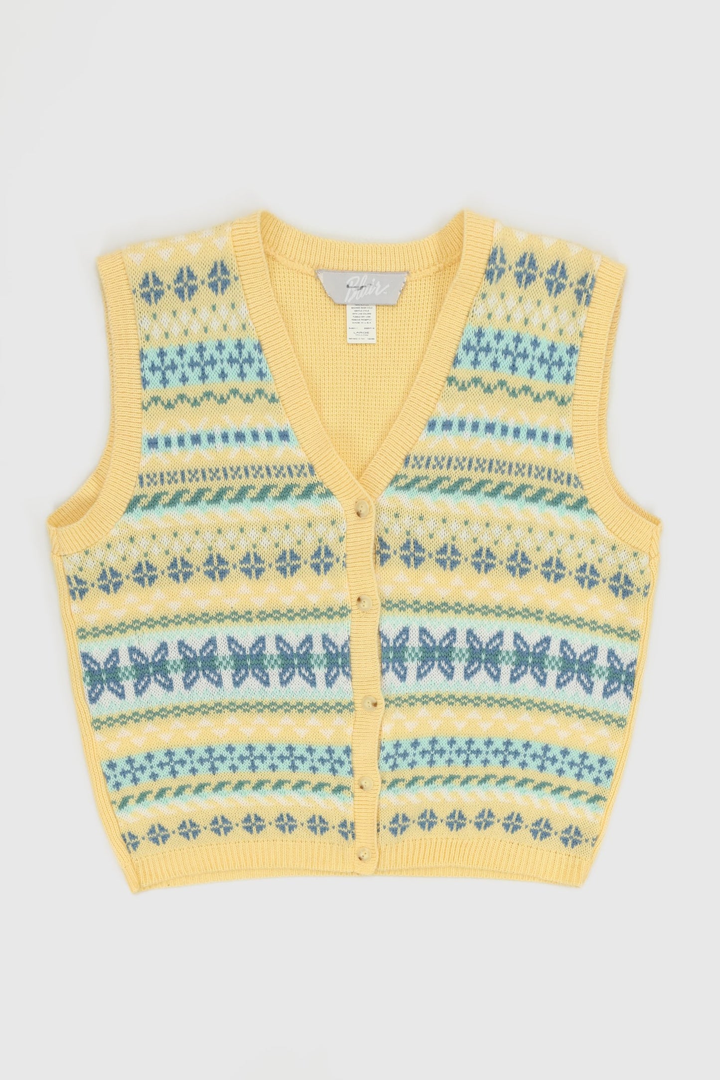 Vintage Cardigan Sweater Vest Image 0