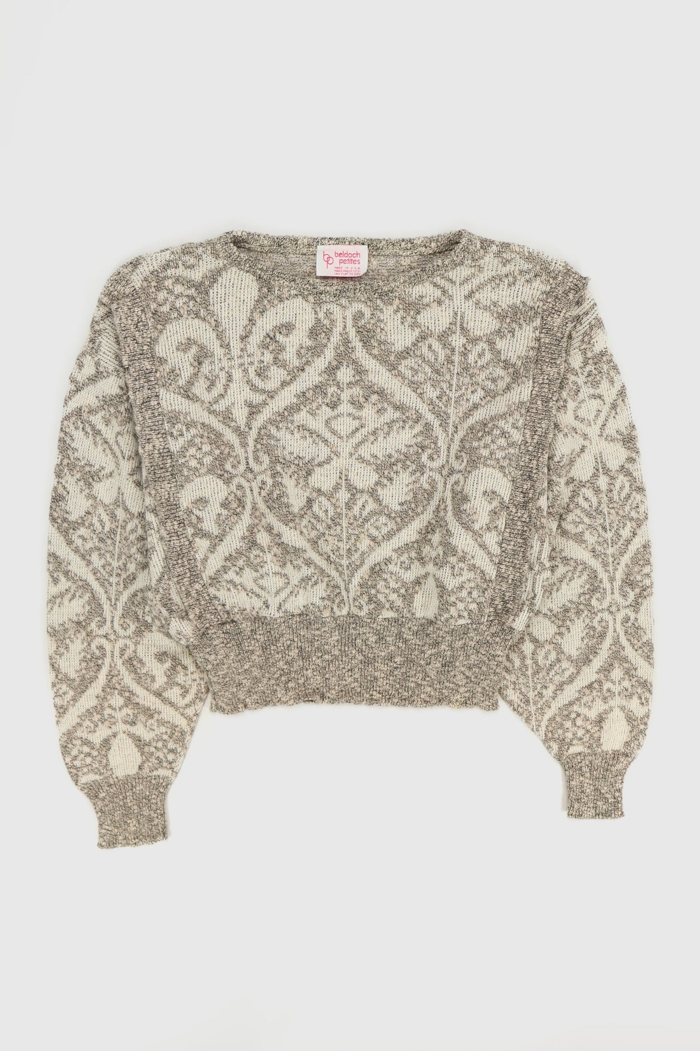 Vintage Cropped Sweater Image 0
