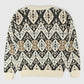 Vintage Geometric Pattern Sweater Image 1