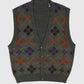 Vintage Argyle Sweater Vest Image 0