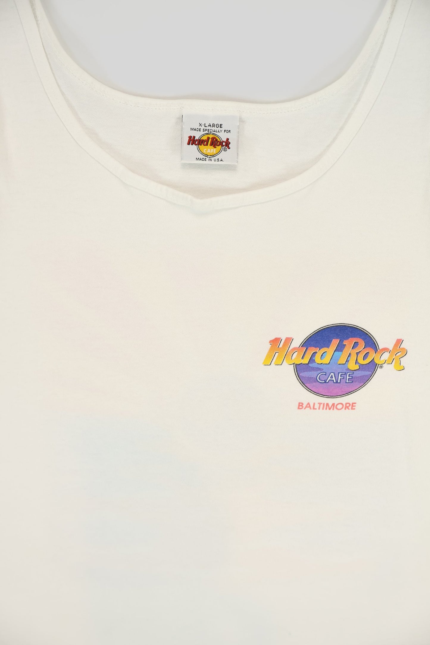 Vintage Hard Rock Cafe Baltimore Tank Top Image 3