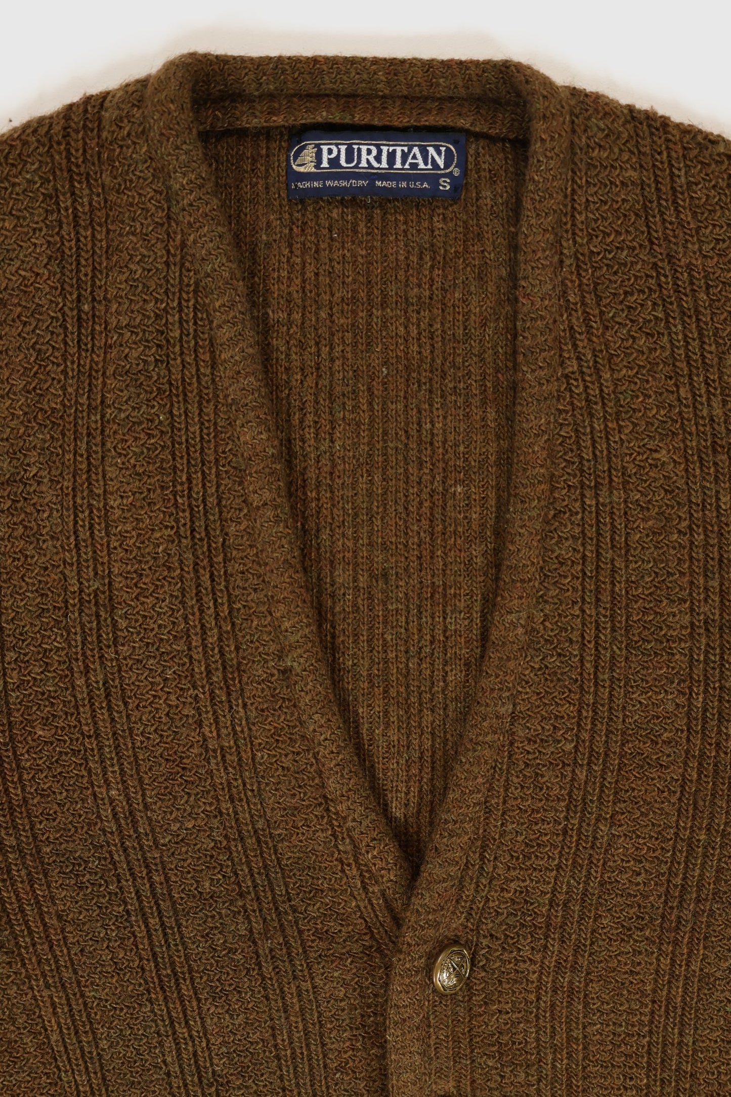 Vintage Knit Cardigan Sweater Image 2
