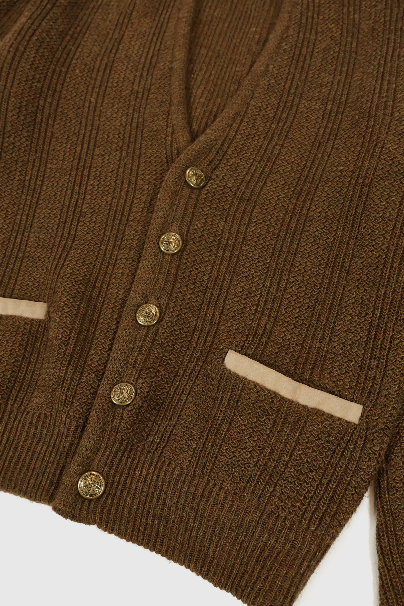 Vintage Knit Cardigan Sweater Image 3