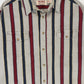 Vintage Striped Button-Down Shirt Image 1