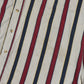 Vintage Striped Button-Down Shirt Image 3
