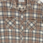 Vintage Plaid Button-Down Shirt Image 1