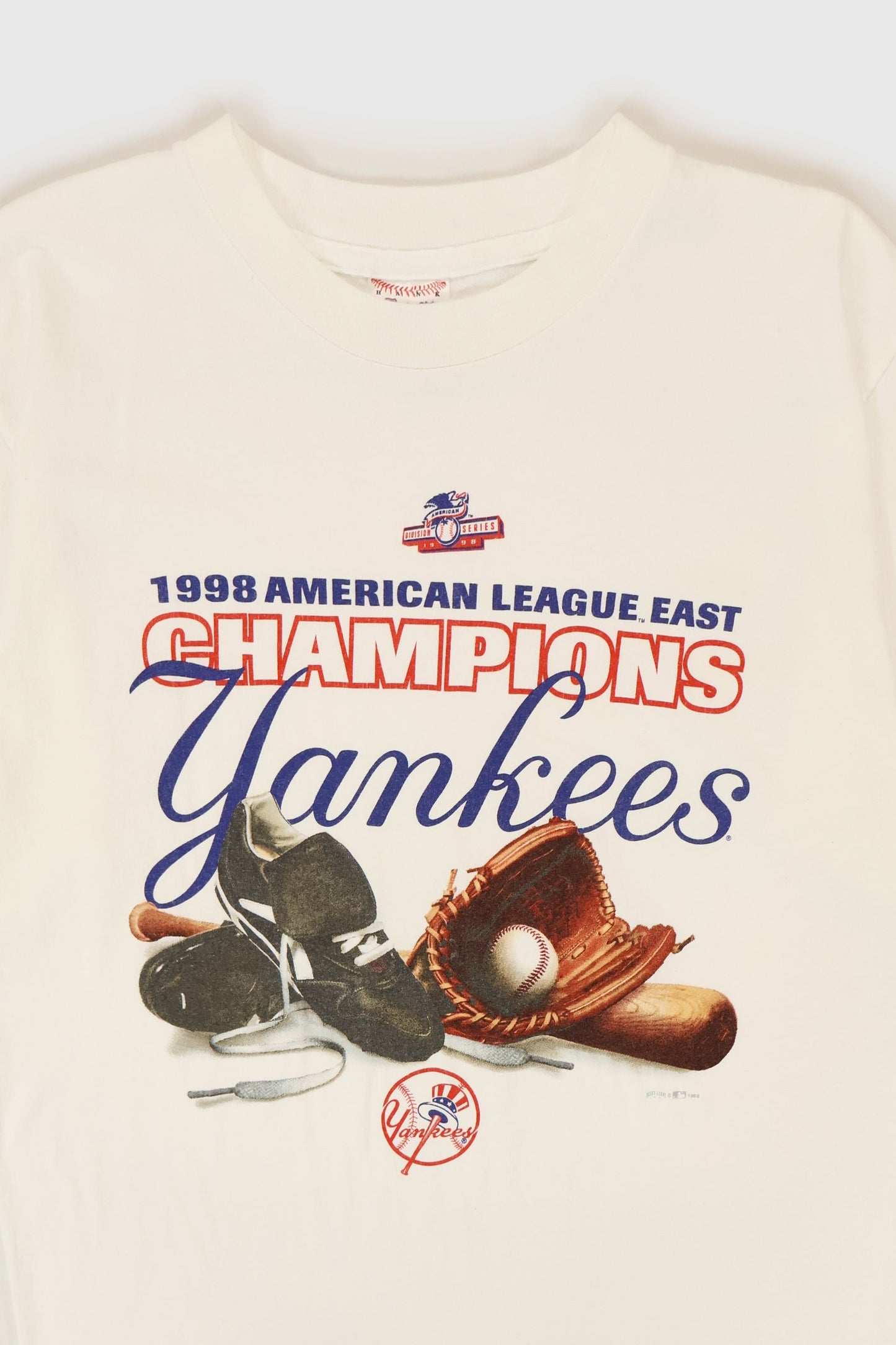 Vintage New York Yankees 1998 American League Champions Tee Image 1