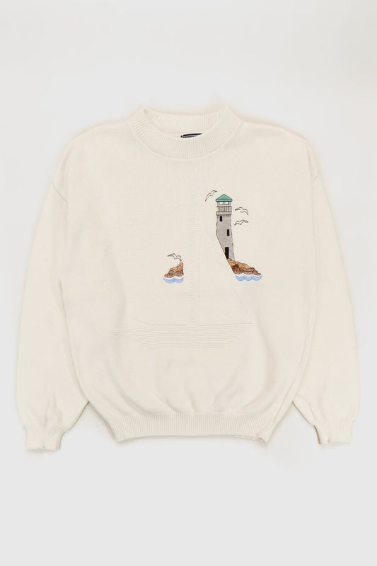Vintage Sailboat Sweater Image 0