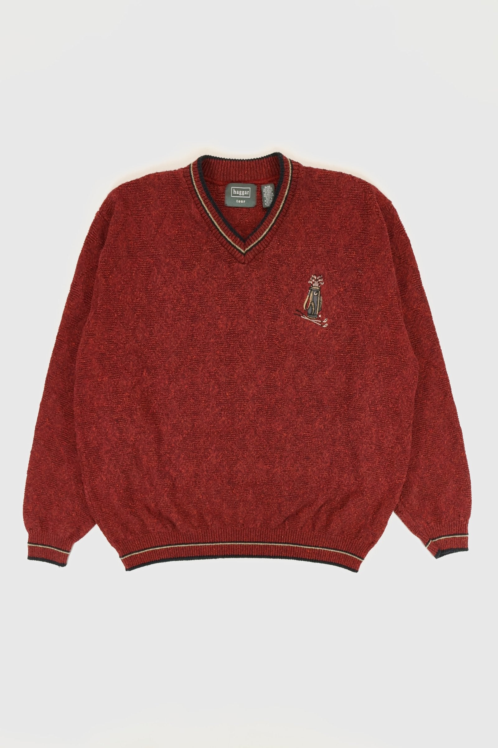 Vintage Golf Bag Sweater Image 0