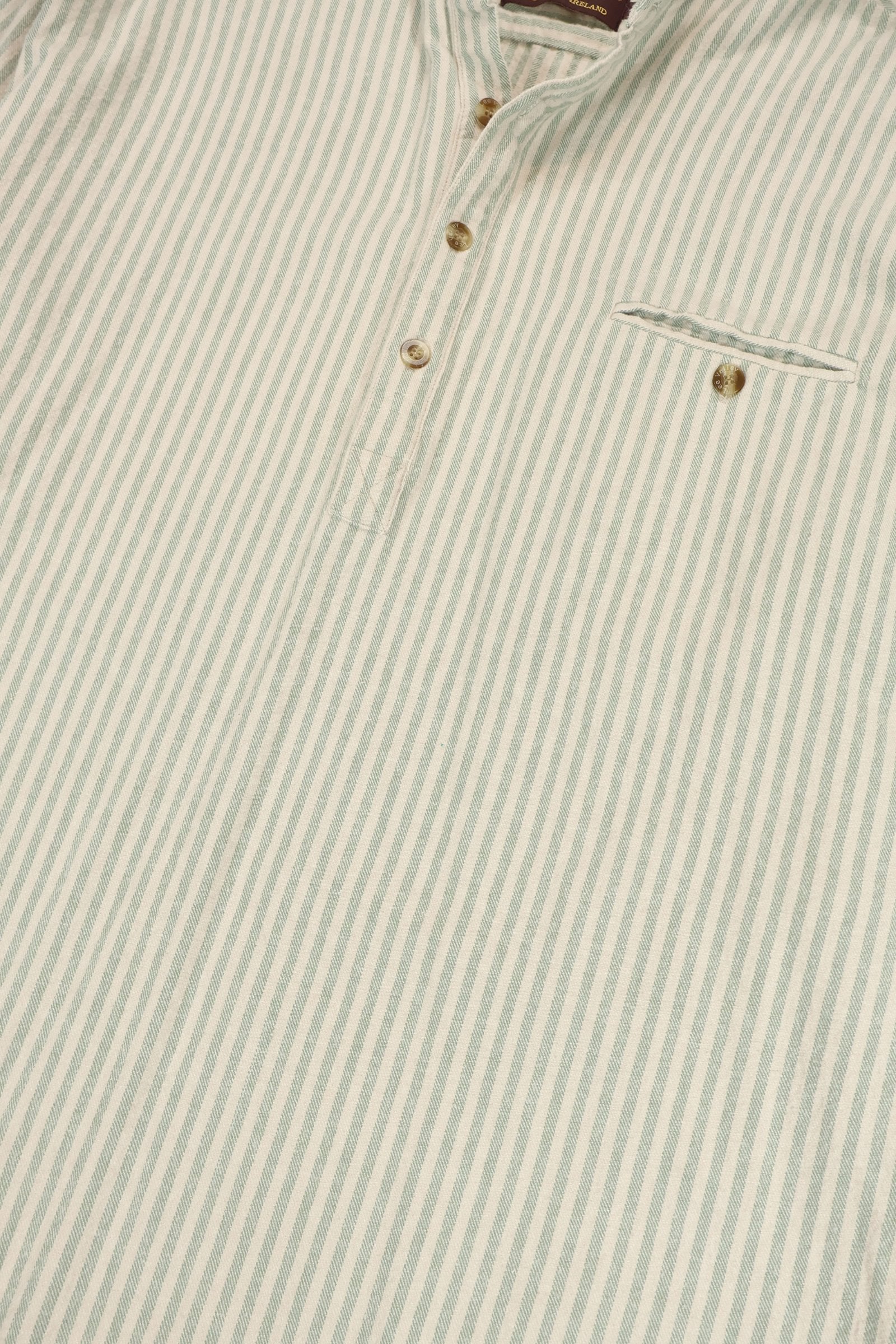 Vintage Heavyweight Striped Button-Down Shirt Image 3