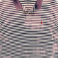 Reworked Bleached Ralph Lauren Striped Polo Image 2