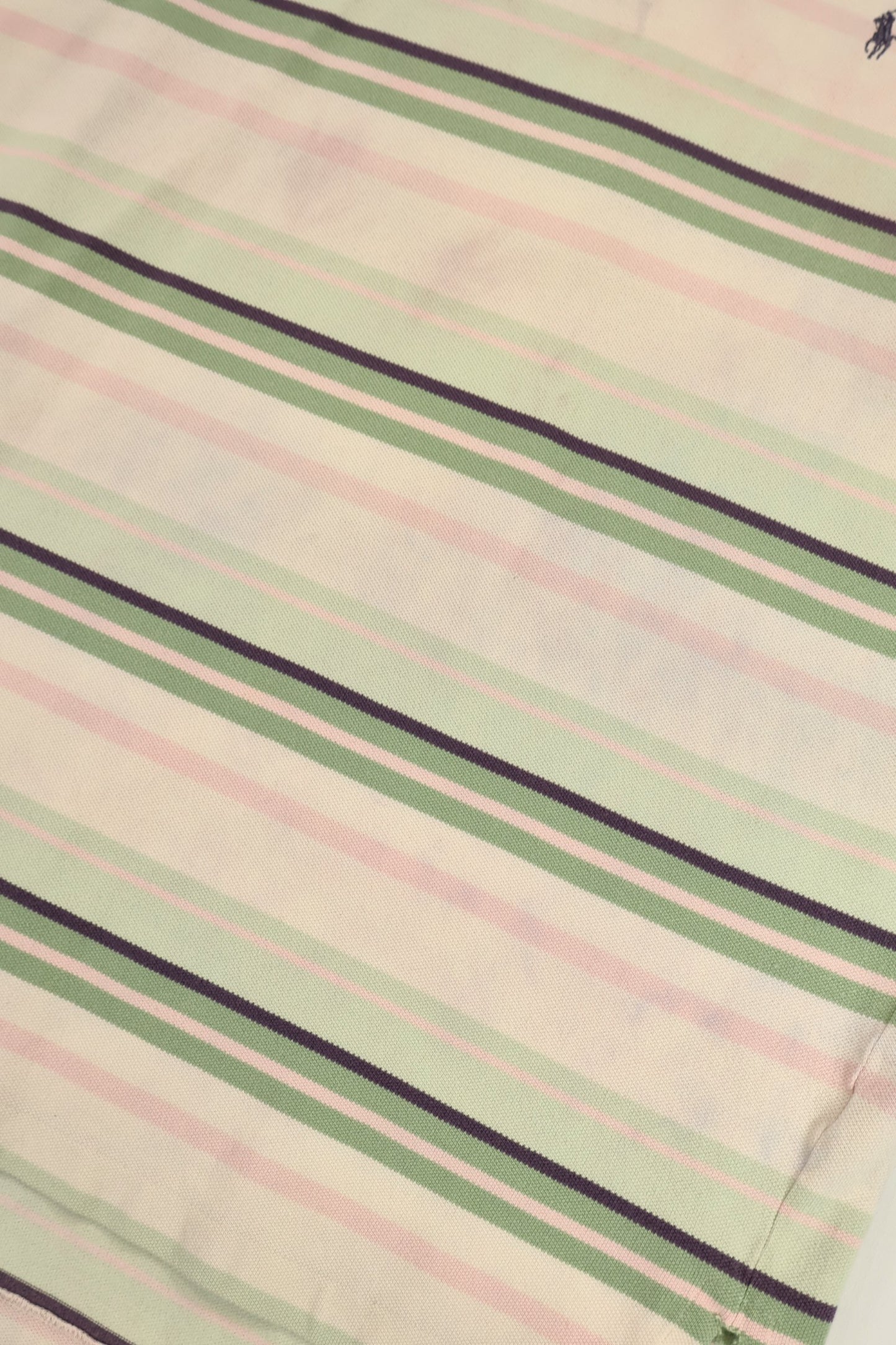 Reworked Ralph Lauren Striped Polo Image 6