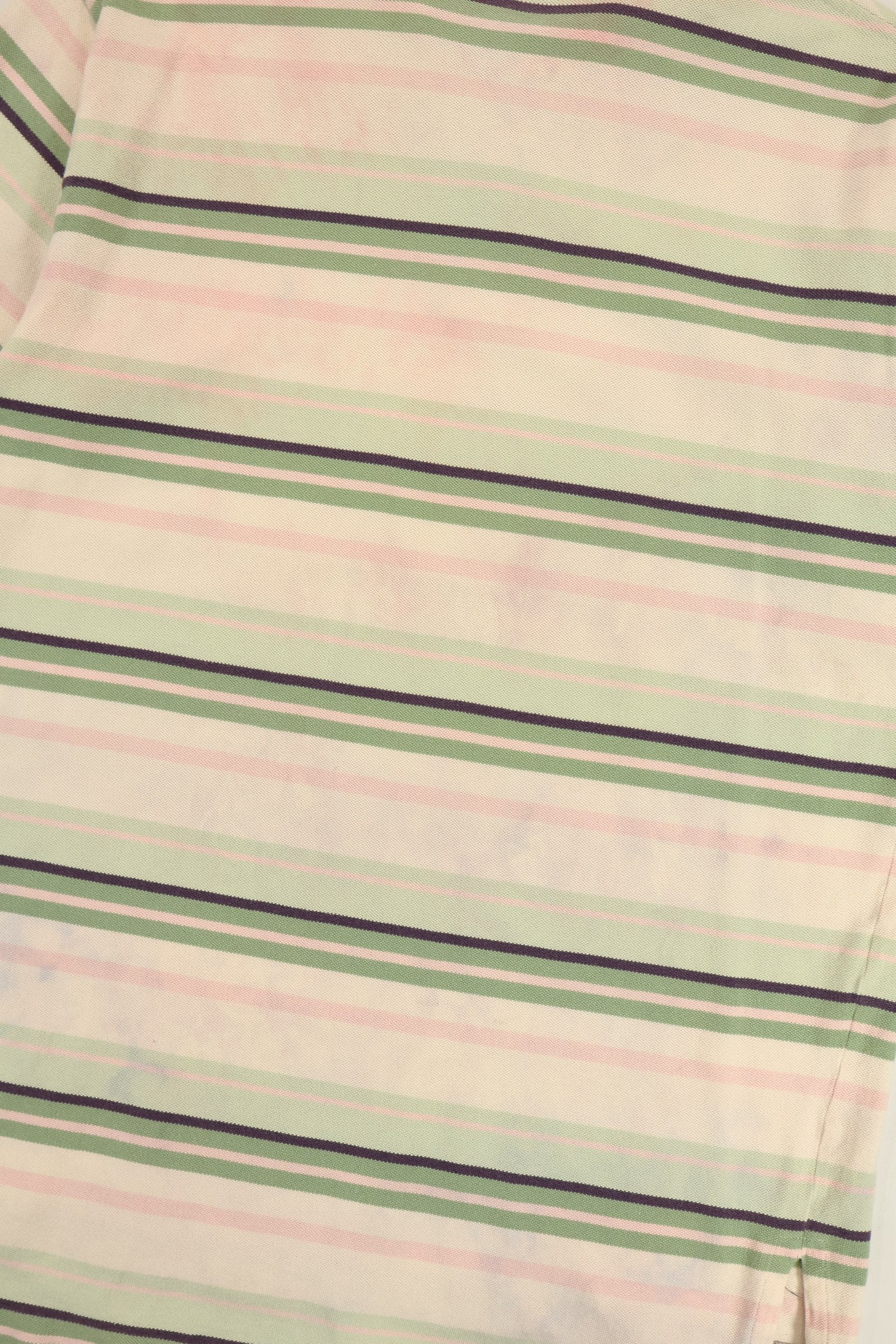 Reworked Ralph Lauren Striped Polo Image 7